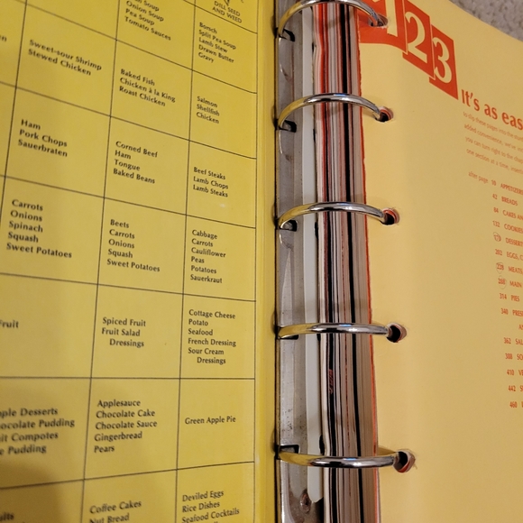 VINTAGE Betty Crocker Cookbook Binder (1974) - Picture 12 of 16